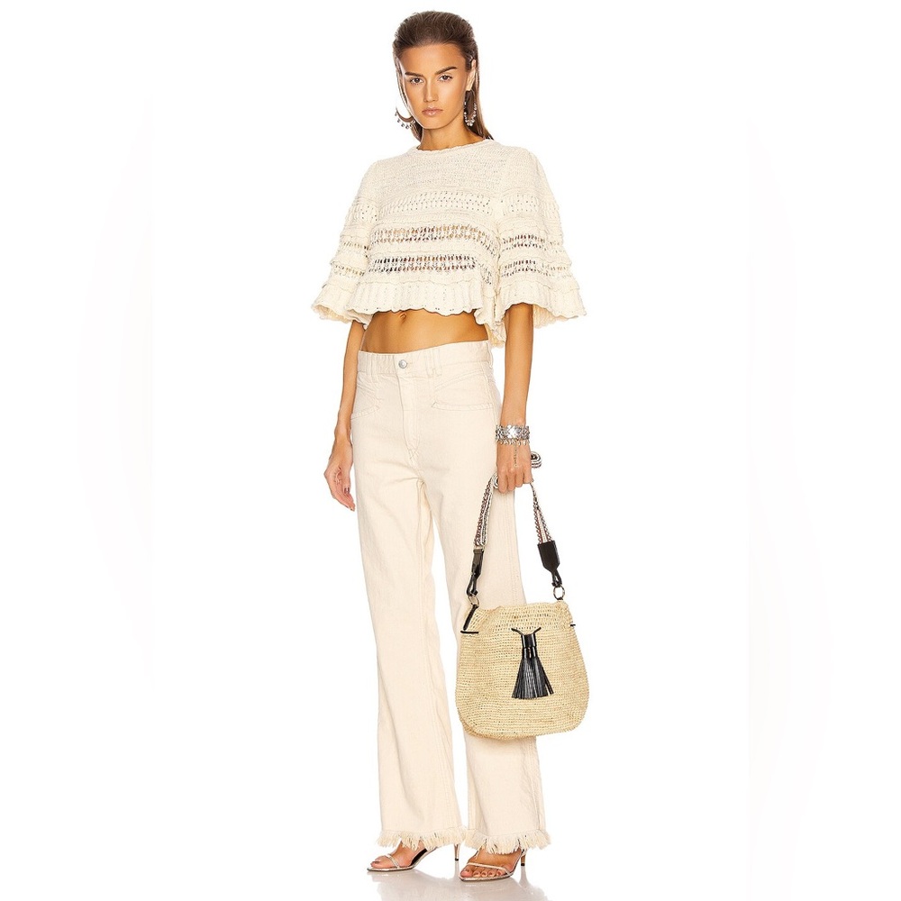 Stella McCartney
Mini Raffia Bucket Bag